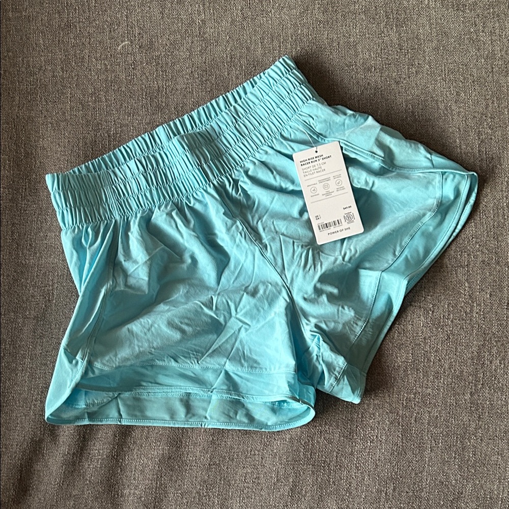 Athleta High Rise Racer Run 3” Short